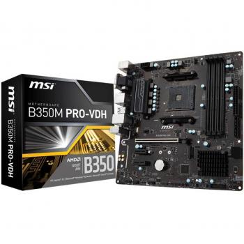 MSI PLACA BASE B350M PRO-VDH MATX AM4