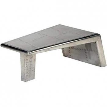 Aviator Coffee Table Aluminium Vintage Aircraft Airman Style