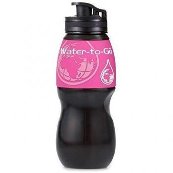 Botella filtrante Water To Go Outdoor 0,75 Litros (Rosa)