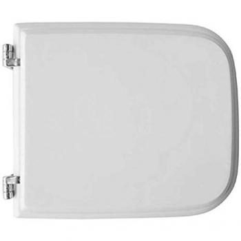 Asiento de WC Erice Forma 8 Blanco para Cesame con bisagras ajustables