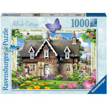 1000 Piezas Ravensburger Country Cottage Hillside Puzzle