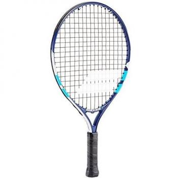 Babolat Wimbledon Junior 19 STR Raquetas de Tenis, Unisex Niños, Azul / Blanco, 0000