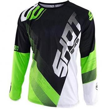 SHOT maillot Devo Ultimate, Negro/Neón Verde, talla XXL