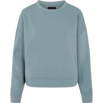 Pieces Sudadera de mujer Chilli Azul de manga larga