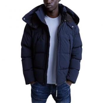 G-Star Raw Men's G-Whistler 2.0 Padded Hooded Jacket - Casual Polyester Black