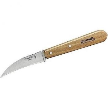 Opinel Vegetable knife, curved blade, Breechwood, Sandvik-Steel 12C27