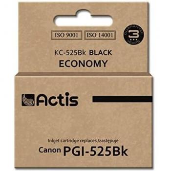 Cartucho de Tinta Compatible Actis KC-525Bk Negro (20 ml, con chip)