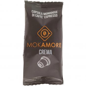 Mokamore Cápsulas de Café Crema - Paquete de 50