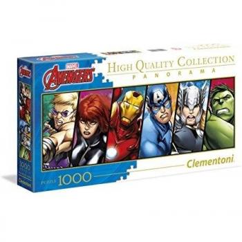 Panoramic Marvel Avengers 1000-Piece Puzzle