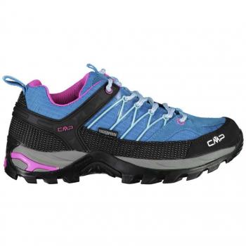 Zapatillas CMP Rigel Low Waterproof mujer 38 azul claro rosa