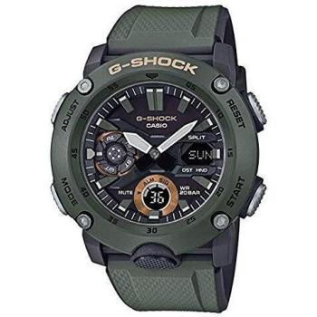 CASIO Mens Analogue-Digital Quartz Watch with Resin Strap GA-2000-3AER