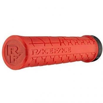 Raceface Getta Grips Empuñaduras, Unisex Adulto, Rojo/Negro, 30 mm