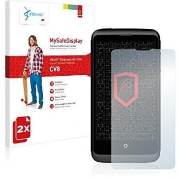 2x Vikuiti MySafeDisplay protector de pantalla CV8 de 3M para ZTE Open C