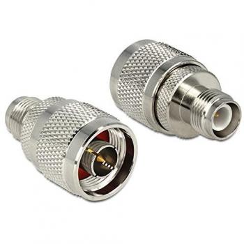 Adaptador N macho a RP-TNC hembra DeLock 88854