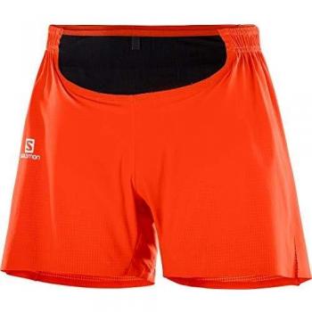 SALOMON Sense Pro Short Pantalón Corto, Hombre, Cherry Tomato/Black, S