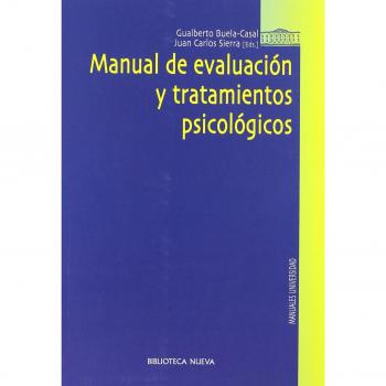 Manual De Evaluación Y Tratamientos Psicológicos