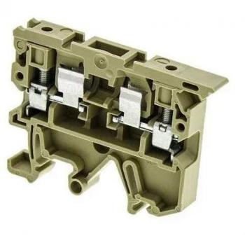 Weidmüller ASK 1/EN Fuse Terminal Block with 5x20 mm Fuse, Rated Cross-Section: 4 mm², Screw Connection