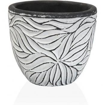 Maceta de Cerámica Aran de 10cm con Diseño Elegante