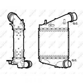 Intercooler NRF 30529 - Enfriador de aire de carga para vehículos
