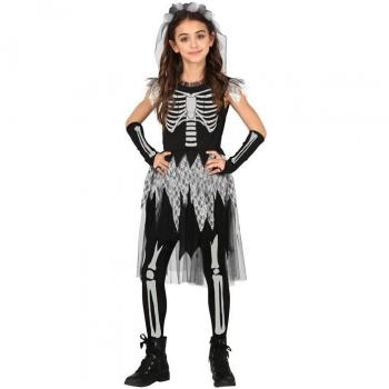 Disfraz de Chica Calavera para niña