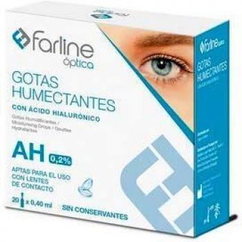 Farline GOTAS OCULARES HUMECTANTES CON ACIDO HIALURONICO AL 0,2% 20 UNIDOSIS