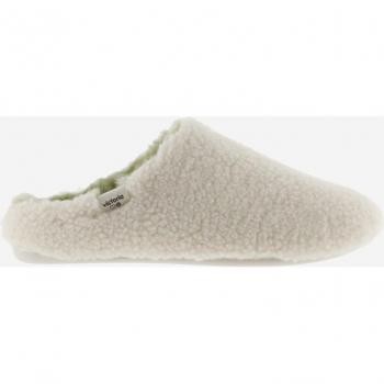 Victoria Norte Women's Open-Back Faux Shearling Slippers with Contrast Insole