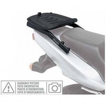 Shad V0E59T Soporte de Baúl para Piaggio Extreme 50, Negro