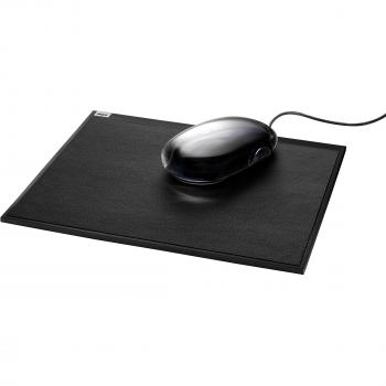 SIGEL SA502 Almohadilla para el ratón Cintano : X Objeto elegante y de estilo, negro-zafiro, revestimiento de toque suave y topes de silicona, 220x5x200 mm