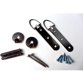 Ikon Picture Hooks Kit para colgar cuadros o espejos, hasta 23 kg
