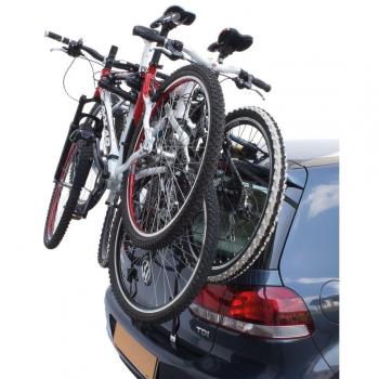 Portabicicletas Peruzzo CruiserDelux para 3 bicicletas de aluminio, modelo trasero, capacidad para 3 bicicletas