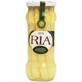 Ria - Espárragos blancos extra - Gruesos - 205 g