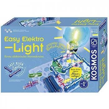 KOSMOS Easy Elektro - Light - Kit de Experimentos para Primeros Circuitos Eléctricos (8-12 años)