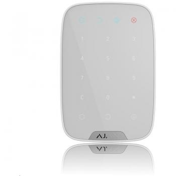 Teclado Inalámbrico Ajax KeyPad Blanco 868MHz para Sistema de Seguridad