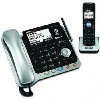 AT&T TL86109 Corded/Cordless Telephone/Answering System with Bluetooth Wireless Technology