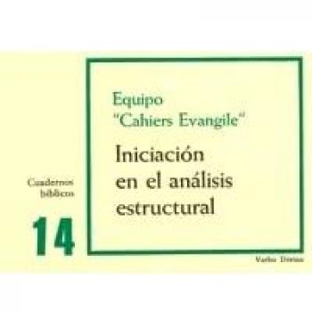 Iniciacion En El Analisis Estructural: Cuaderno Bíblico 14