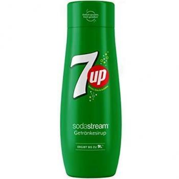 SodaStream Jarabe Sabor 7UP 440ml - Concentrado para hacer refrescos en casa