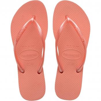 Sandalia de mujer Havaianas Slim en color rosa