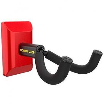 Monkey Loop Wall Prime Cherry Soporte De Pared para Guitarra