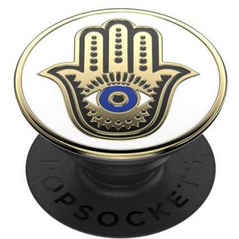Soporte Expandible y Plegable PopSockets Esmalte - Mano Hamsa