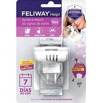 FELIWAY Help! - Ayuda a tu Gato Frente a Situaciones de Estrés Ocasional (Difusor + Recambio