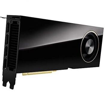 PNY NVIDIA RTX A6000 Professional Graphic Card 48GB GDDR6 PCI Express 4.0 x16, Dual Slot, 3X DisplayPort, 8K Support, Ultra-Quiet Active Fan, VCNRTXA6000-PB