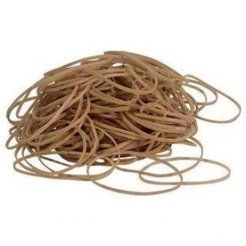 OFFICE CLUB Gomas ELASTICAS Office Caja 100 GRS Nº 20, Negro, Estandar