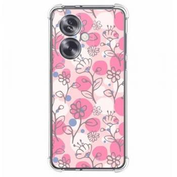 Funda Silicona Antigolpes Flores 07 para Oppo A79 5G