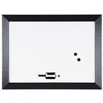 Bi-Office Kamashi Tram - Pizarra blanca, 60 x 45 cm, color negro