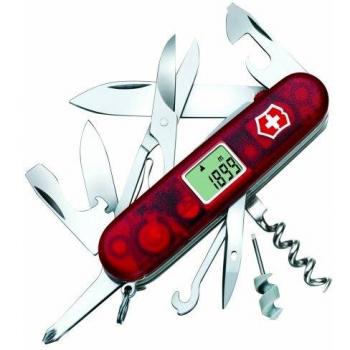 Victorinox Navaja, Rojo Transparente, única