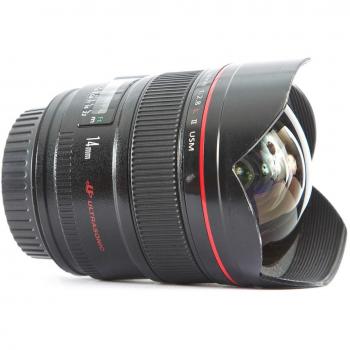 Canon EF 14mm f/2.8L II USM Negro - Objetivo