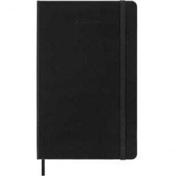 Moleskine 18-Month Daily Planner, Large, Black, Hard Cover (5 x 8.25) for July 2023 - December 2024