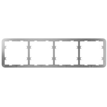 Marco para Cuatro Interruptores AJAX - Compatible con 2 x AJ-SIDEBUTTON y 2 x AJ-CENTERBUTTON