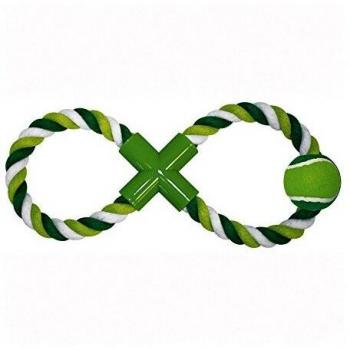 XT-DOG CPD1100 Tirador Dental con Aroma a Menta y Figura en 8 con Pelota Abajo