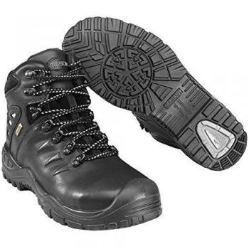 Mascot F0169-902-09-1146 Kamet Plus, Calzado de protección de Cuero para Hombre, Negro, Tamaño 1146 EU